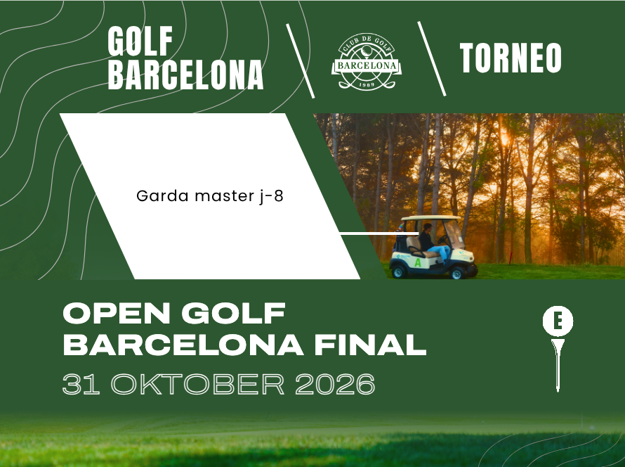 Open Golf Barcelona Final – 31 oktober 2026